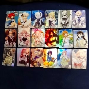 Goddess Story Card SR rarity Full set NS-2M05 037-054 Lot of 18 NM Anime Waifu